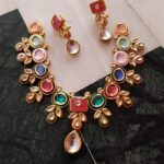 Kundan Multicolor Choker Necklace
